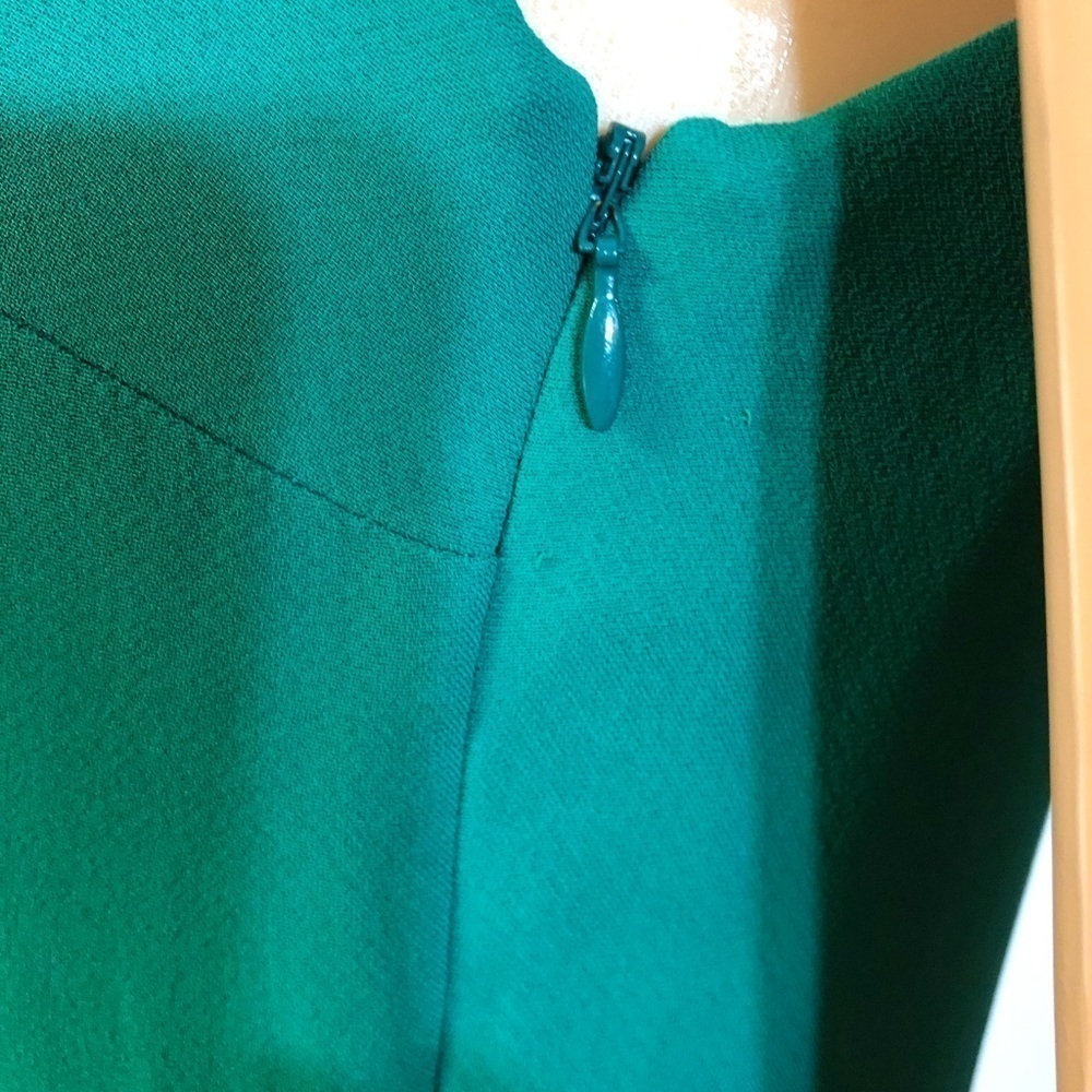 J. CREW GREEN DRESS - Picture 6 of 9